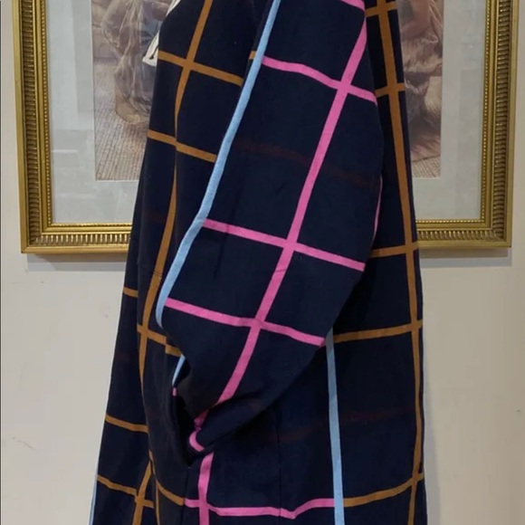 Tomcsanyi PARAD HOODED SWEATSHIRT DRESS 'CHECKED' - Picture 4 of 8